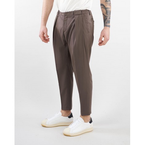 YES LONDON Pantalone con doppia pences Yes London