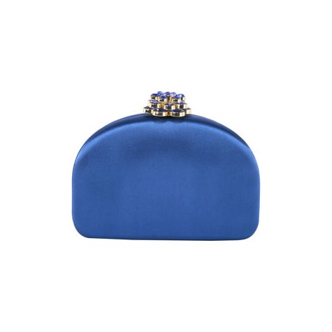 Clutch con chiusura gioiello