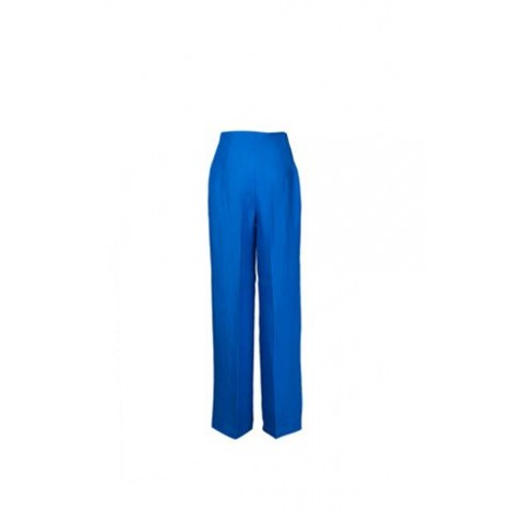 PANTALONE AMPIO IN MISTO LINO