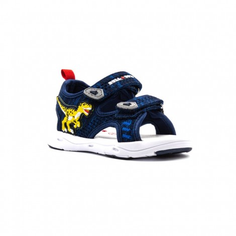 Sandalo Bambino Blu BULL BOYS Pelle