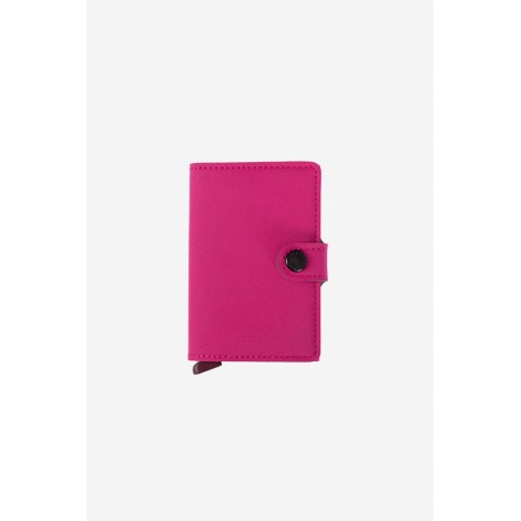 SECRID Porta carte Miniwallet Yard Fuchsia