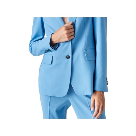 Tailleur azzurro