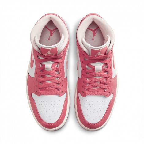 Jordan 1 Mid Strawberries and Cream (Women's)