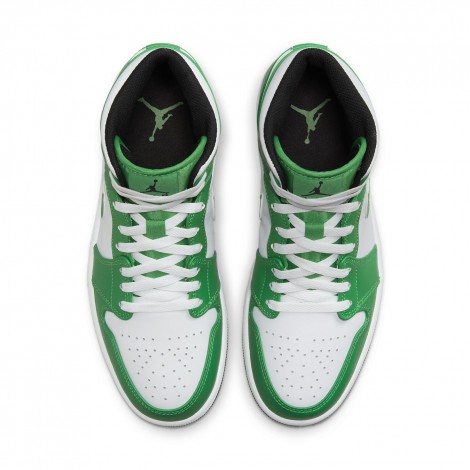 Jordan 1 Mid Lucky Green