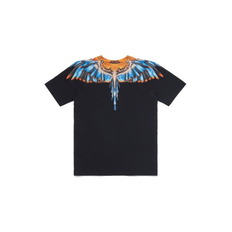 marcelo burlon county of milan t-shirt girocollo con stampa