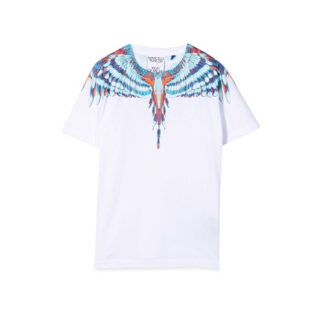 marcelo burlon county of milan t-shirt con stampa ali