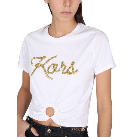 michael by michael kors t-shirt with logo