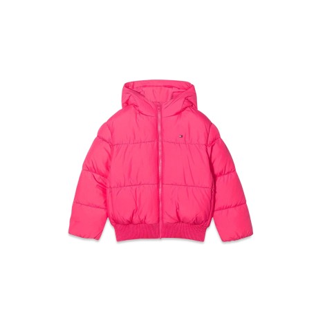 tommy hilfiger hood branded puffer