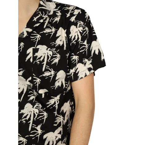 department five hawaiian logo print shirt 