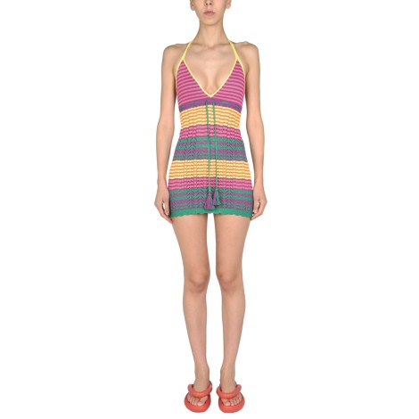 gallo 1927 mini striped dress