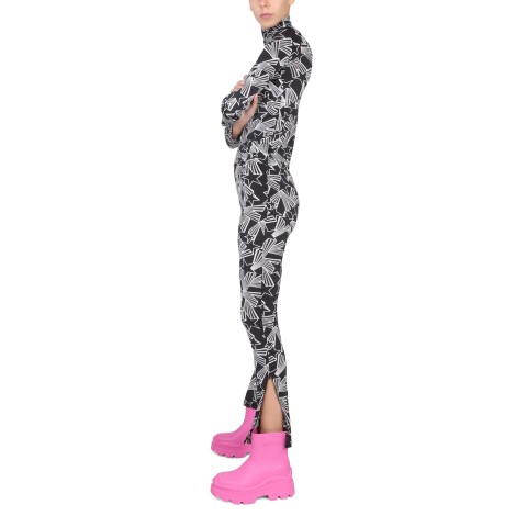 msgm leggings with print