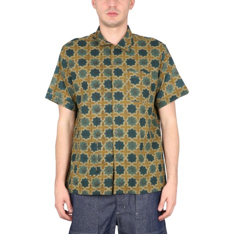 engineered garments printed shirt