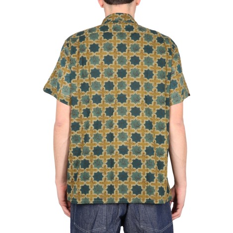 engineered garments printed shirt