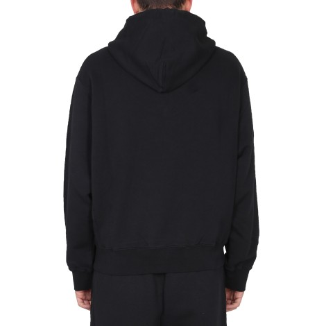 heron preston sweatshirt with logo patch