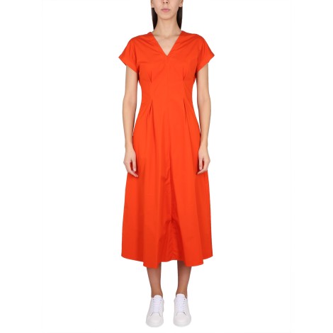 aspesi v-neck dress