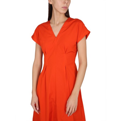 aspesi v-neck dress