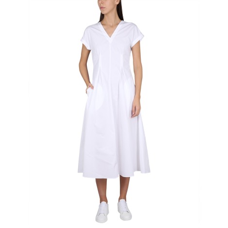 aspesi v-neck dress