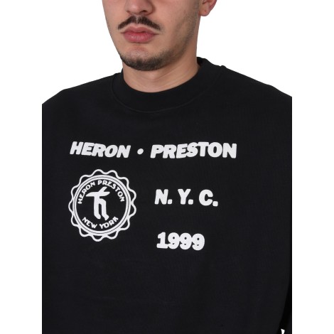 heron preston crewneck sweatshirt