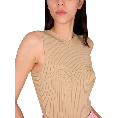 nanushka ribbed tops