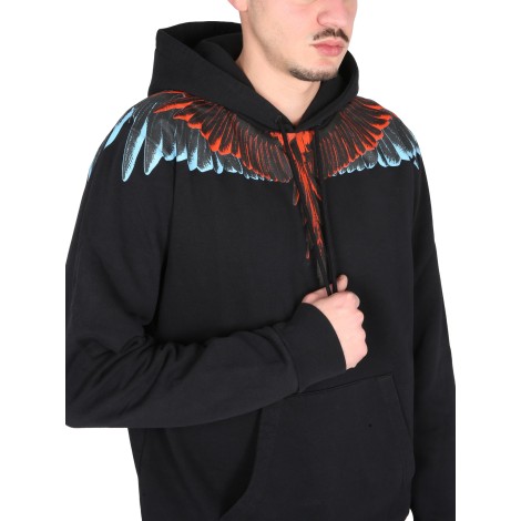 marcelo burlon county of milan icon wings sweatshirt