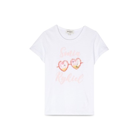 sonia rykiel t-shirt heart glasses