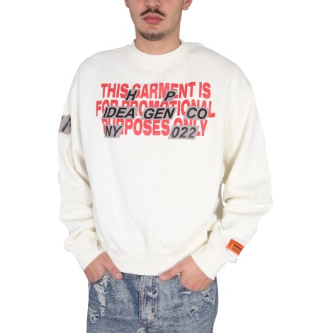 heron preston crewneck sweatshirt