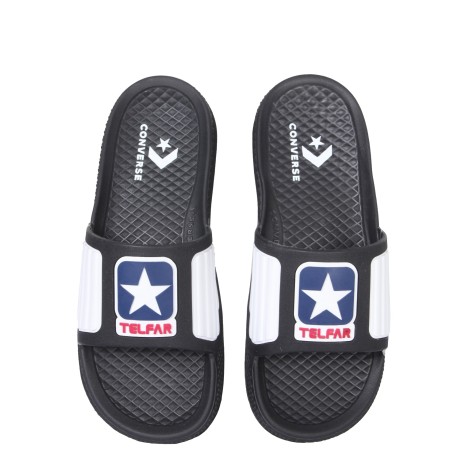 telfar x converse rubber slide sandals