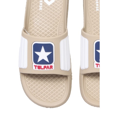 telfar x converse rubber slide sandals