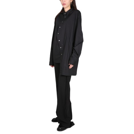 ann demeulemeester asymmetrical shirt