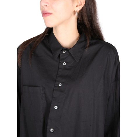 ann demeulemeester asymmetrical shirt