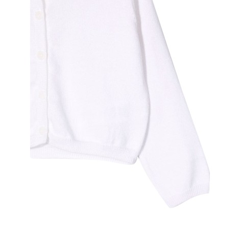 il gufo white tricot sweater