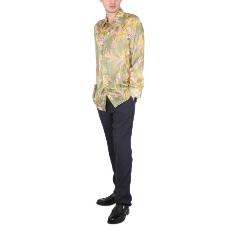 etro floral print shirt