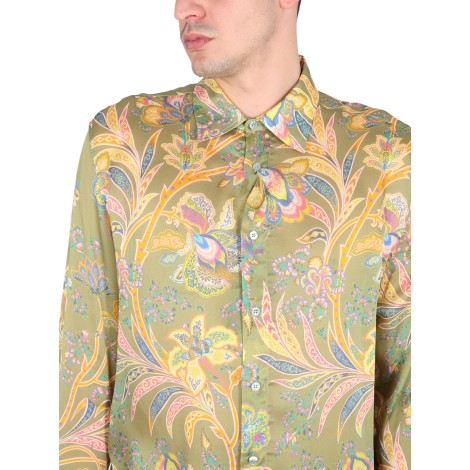 etro floral print shirt