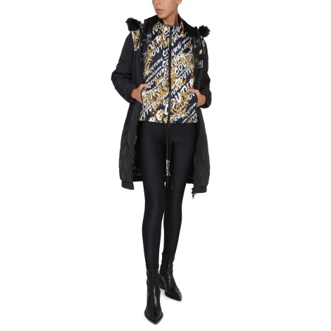 versace jeans couture baroque print coat