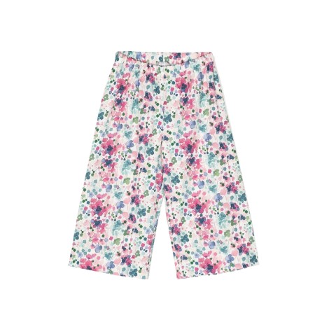 il gufo capri pants flowers