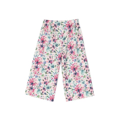 il gufo capri pants flowers