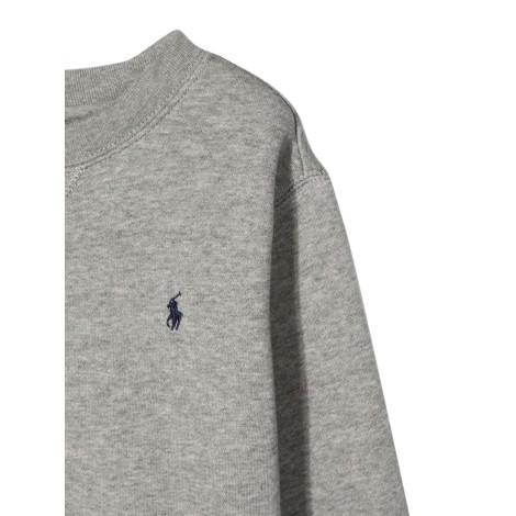 polo ralph lauren fleece sweatshirt