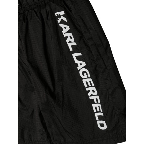 karl lagerfeld bermuda shorts side logo