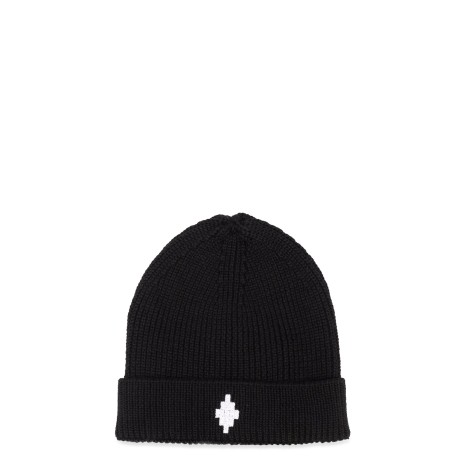 marcelo burlon county of milan logo cross beanie