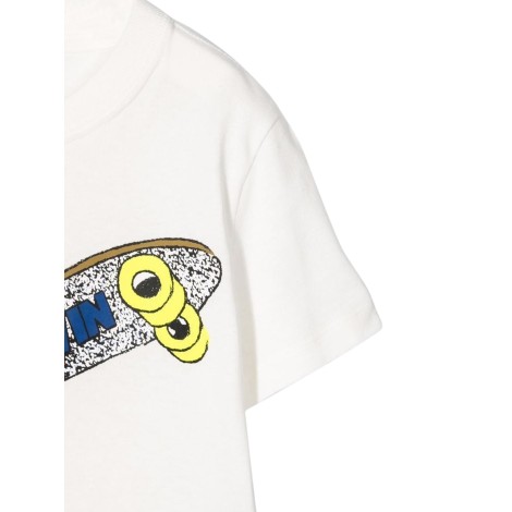 lanvin t-shirt stampa skateboard