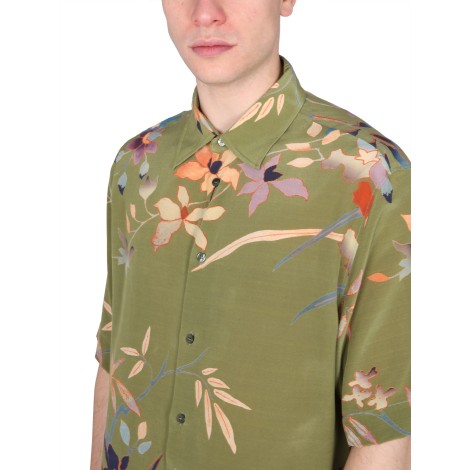 etro flower print shirt