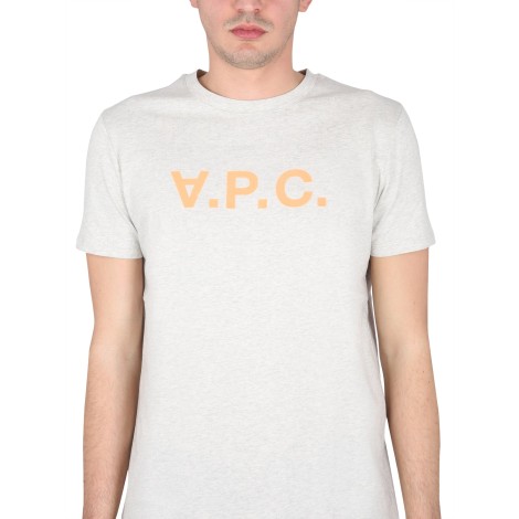 a.p.c. t-shirt with v.p.c logo