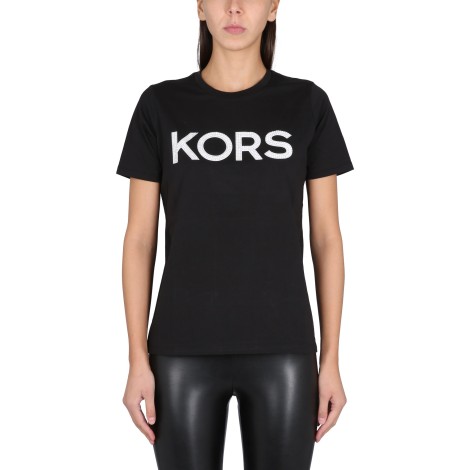 michael by michael kors t-shirt with logo