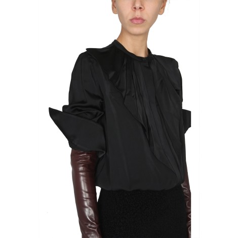 jil sander shirt with ruffles