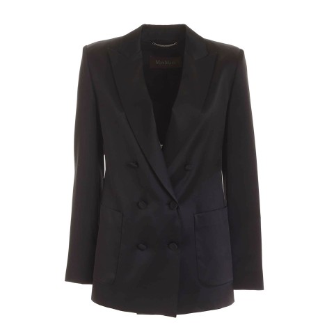 Max Mara - Silk blazer Black