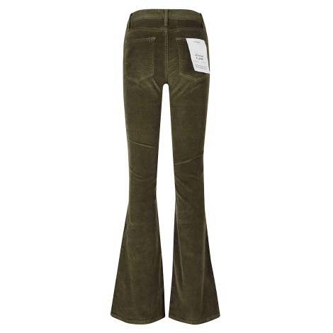 Frame - Jeans Le High Flare Cord Green