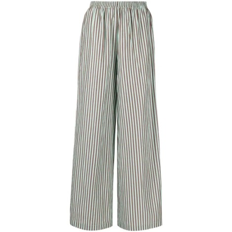 Forte Forte Striped `Chic Taffetas` Palazzo Pants