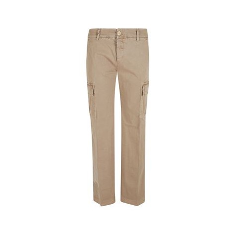 Pantalone VICTORIA , di Mason's, da donna, colore cammello. Modello cargo. 