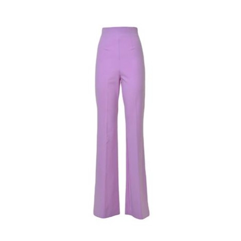 Pantalone PETER, di Sportamx, da donna, colore rosa. Modello a vita alta e gamba aderente leggermente svasata al fondo. Realizzato in jersey scuba tecnico. Apertura con zip posteriore, tasche a filetto sul retro e pieghe stirate. Vestibilità regolare. 