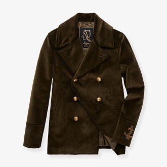 Peacoat Amalfi Gold In Men's Velvet